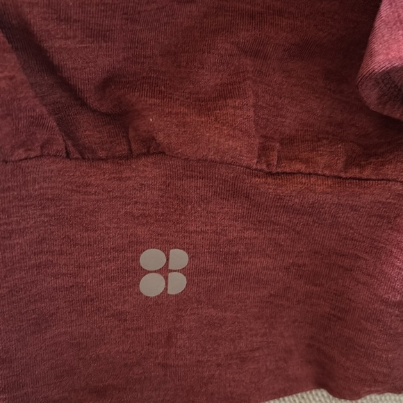 Sweaty Betty Gary Long Sleeve Jogger Jumpsuit Falu Marled Red Knit Medium - Picture 12 of 12